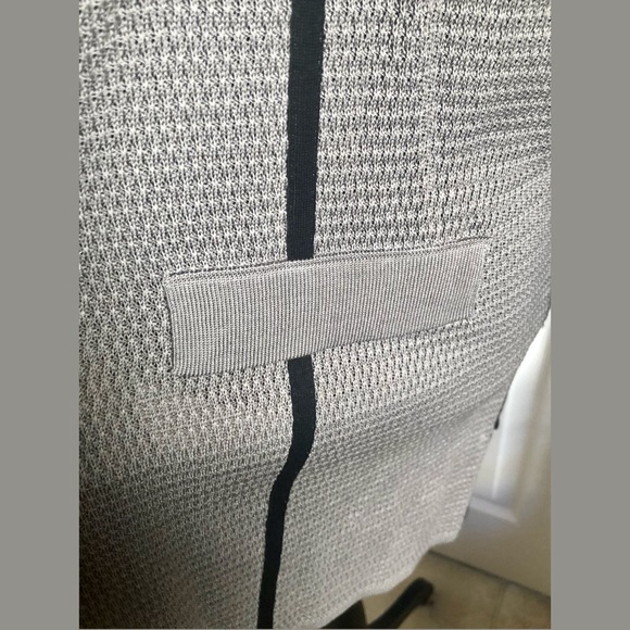 Misook’s Mandarin Collar Knit Weaved Jacket - Picture 8 of 14